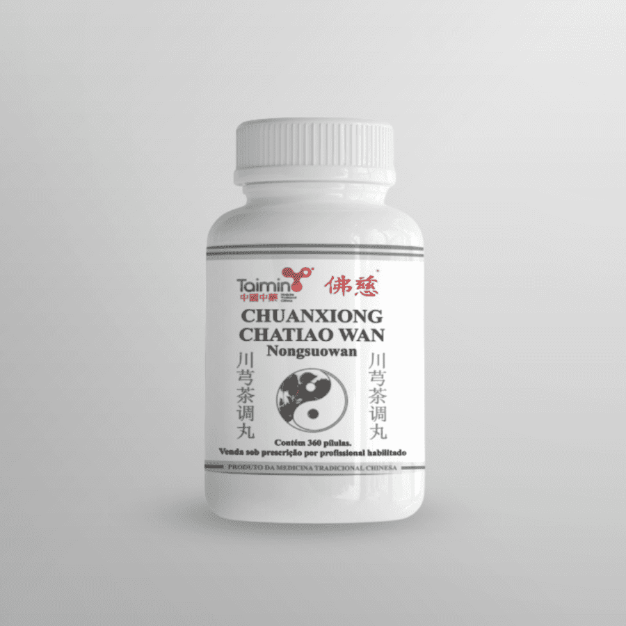 Suplemento Chuanxiong Chatiao Wan Taimin, fitoterapia chinesa para dor de cabeça, onde comprar, medicina tradicional chinesa.