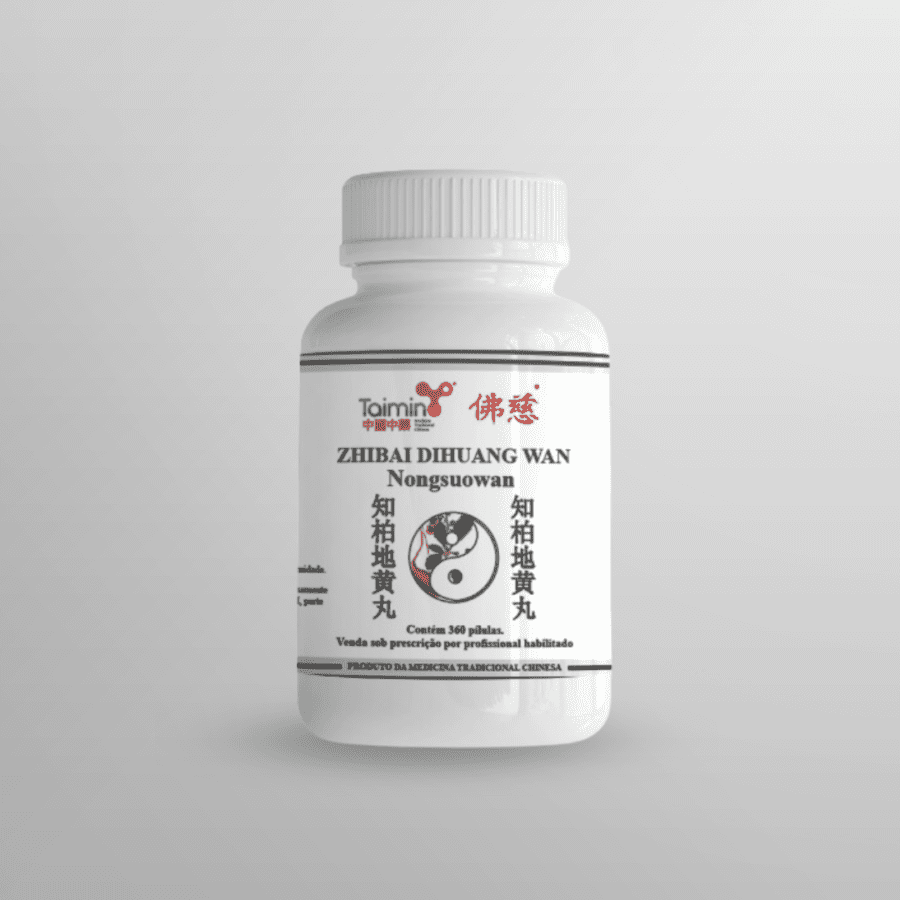 Suplemento Zhibai Dihuang Wan Taimin, fórmula de fitoterapia chinesa, medicina tradicional, onde comprar online, Zhi Bai Di Huang Wan.