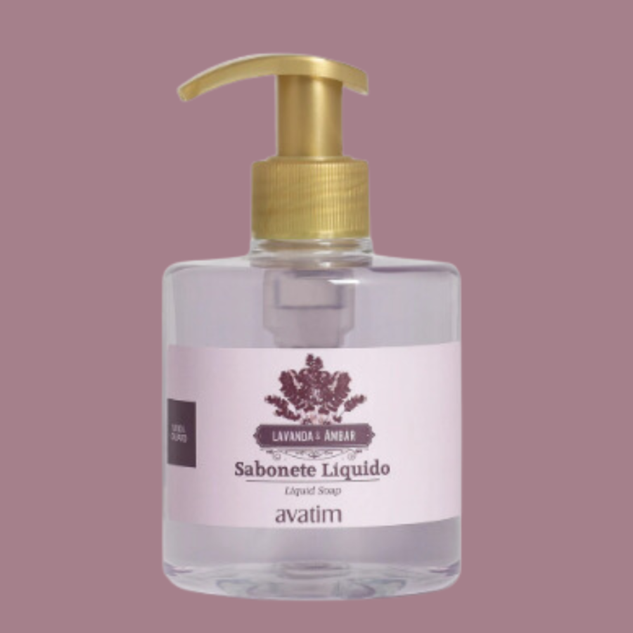 Sabonete Líquido Lavanda & Âmbar 350ml AVATIM