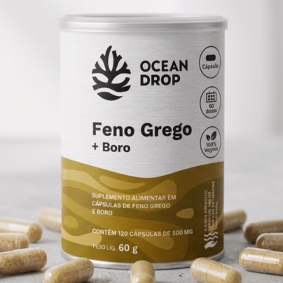 Feno Grego OCEAN DROP 120 Cápsulas