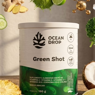 Green Shot OCEAN DROP Abacaxi 180g