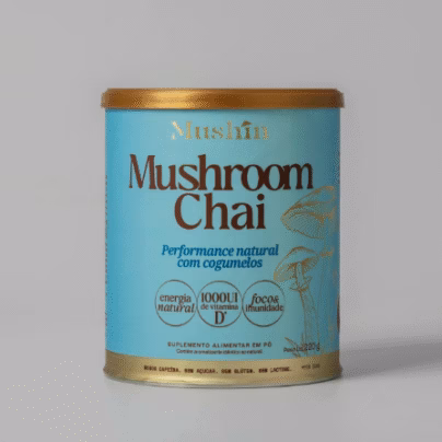 Chá Solúvel Mushroom Chai MUSHIN 220g