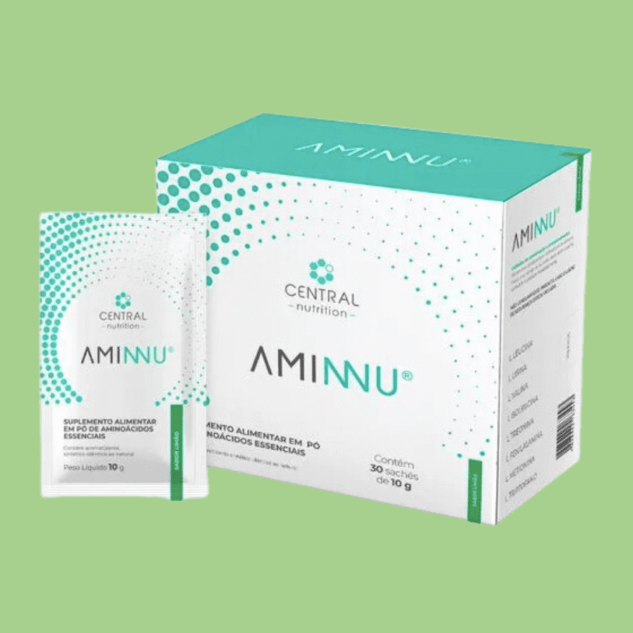 AMINNU- Limão 30 saches Central Nutrition