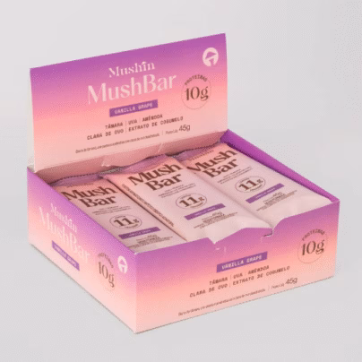 MushBar Vanilla Grape - 12un