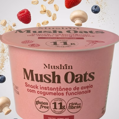 Mush Oats- Frutas Vermelhas