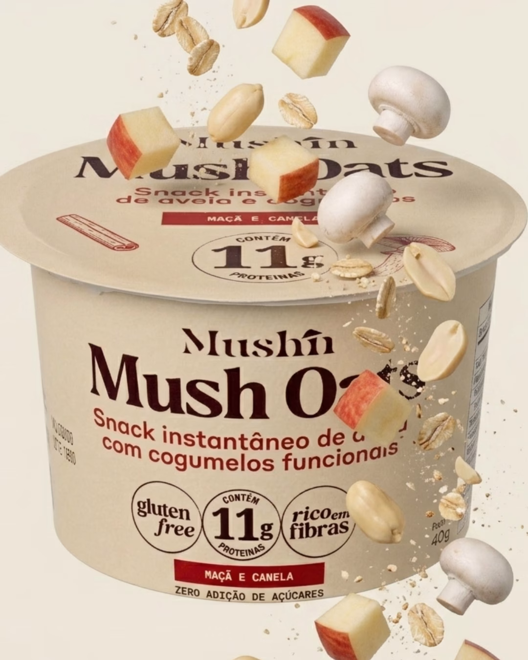 Mush Oats- Maçã e Canela