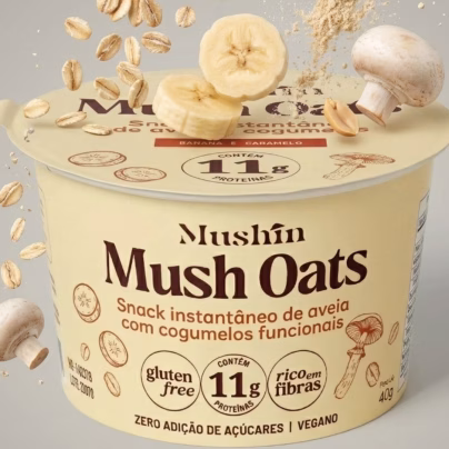 Mush Oats- Banana e caramelo