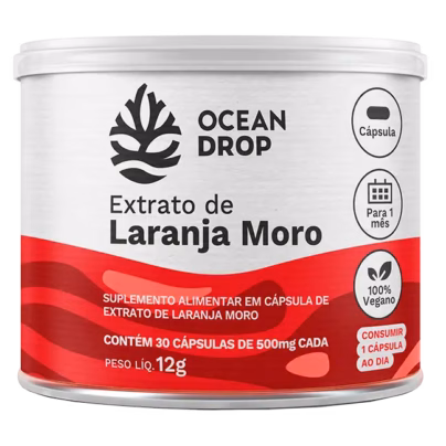 Laranja Moro Ocean Drop – 30 Cápsulas